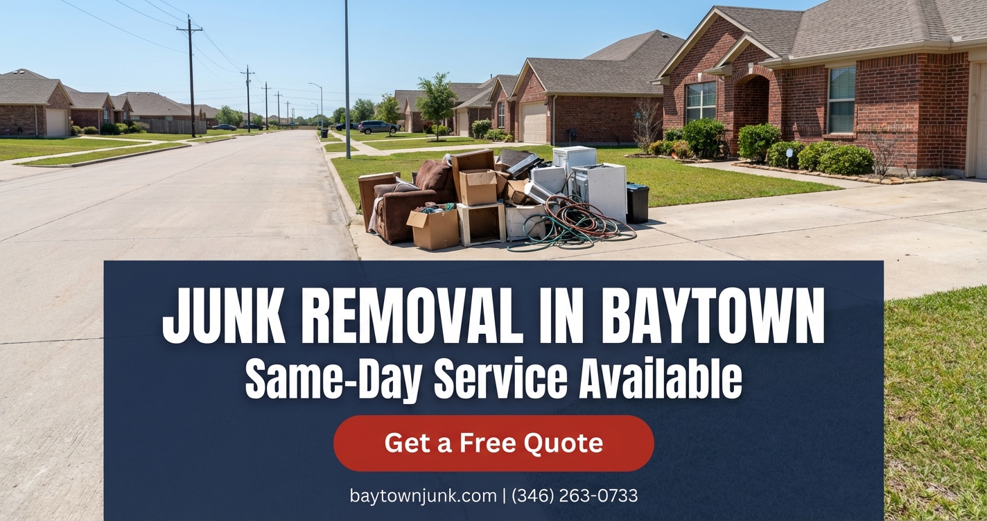 Junk Removal in Baytown, TX - Industrial & Residential Service