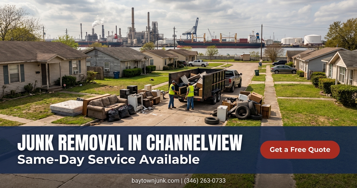Junk Removal in Channelview, TX - Industrial Area Service
