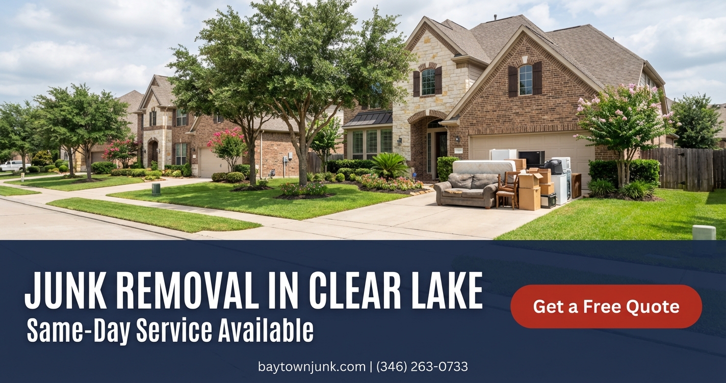 Junk Removal in Clear Lake, TX - Professional Hauling Service