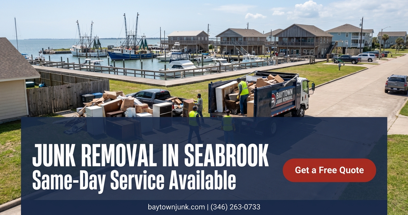 Junk Removal in Seabrook, TX - Waterfront Property Specialists