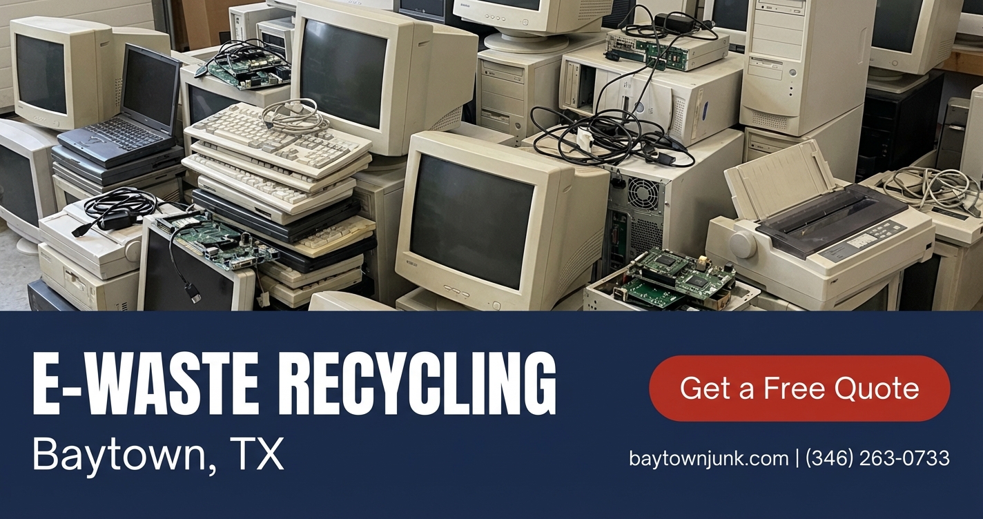 E-Waste Recycling in Baytown, TX - Electronics Disposal