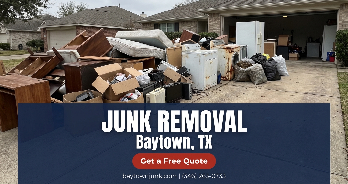 Junk Removal in Baytown, TX - Fast, Affordable, Eco-Friendly