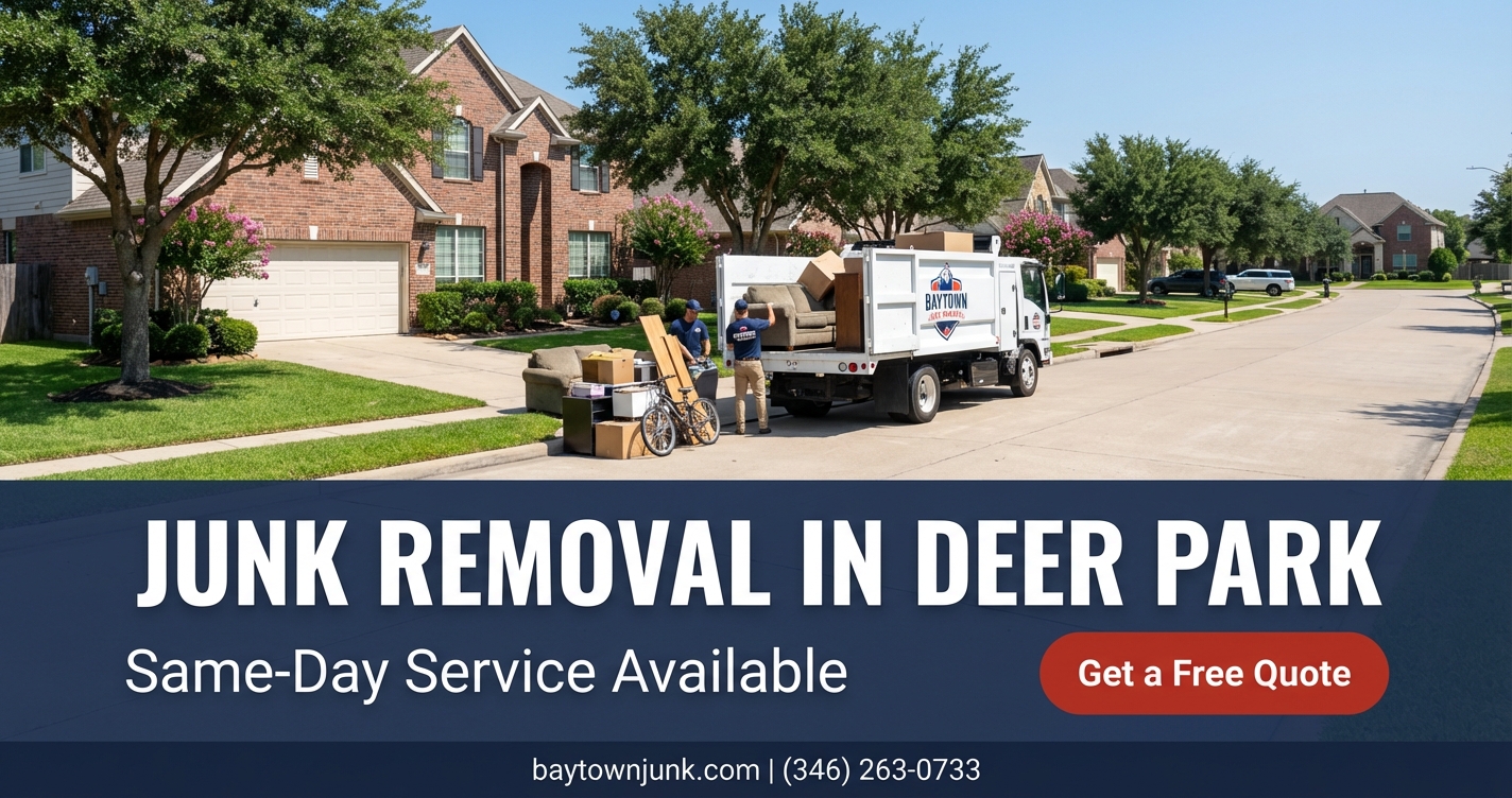 Junk Removal in Deer Park, TX - Renovation & Home Clearing Service