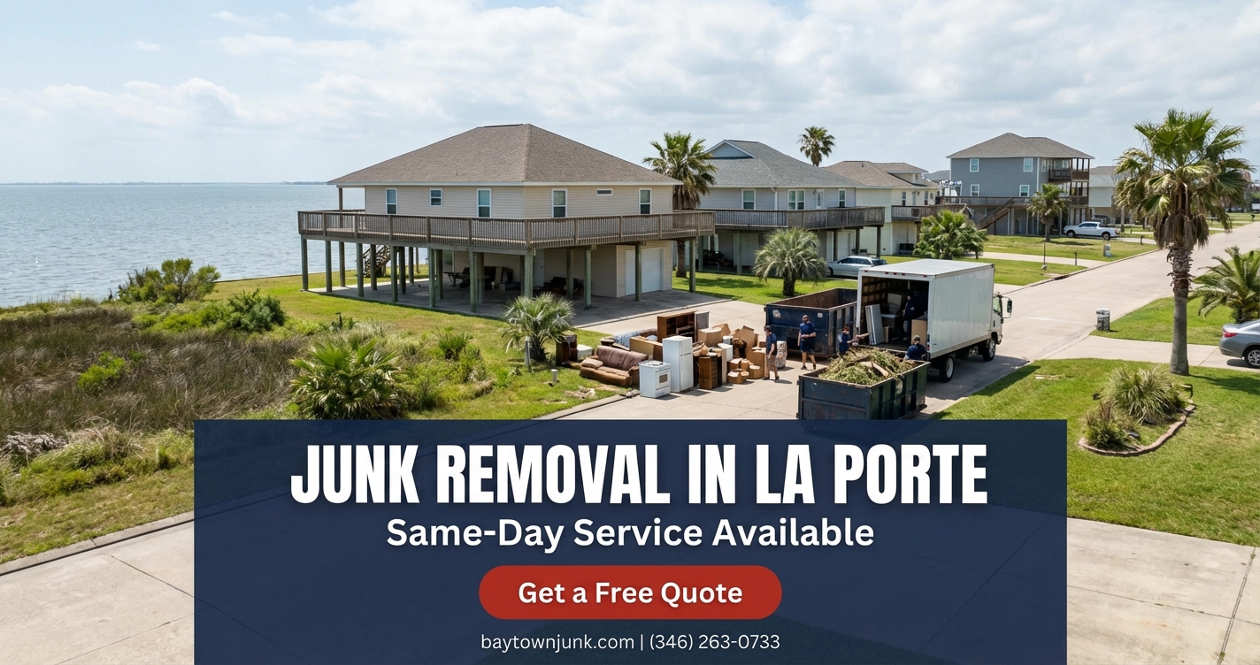 Junk Removal in La Porte, TX - Waterfront & Industrial Cleanup