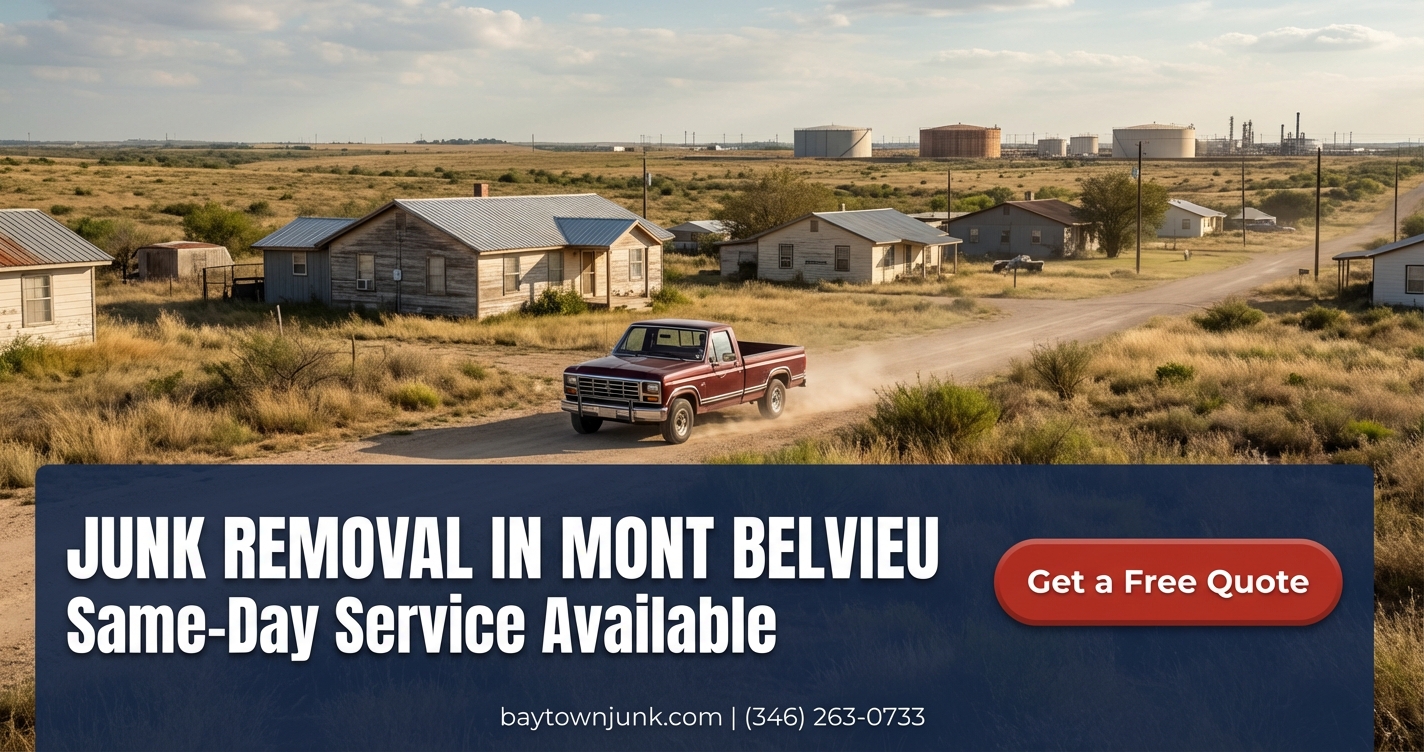 Junk Removal in Mont Belvieu, TX - Growing Community Service