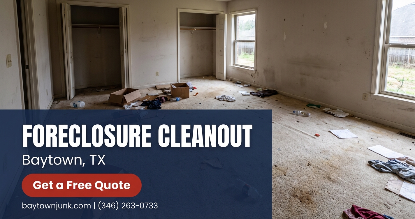 Foreclosure Cleanout in Baytown, TX - Fast Property Clearing