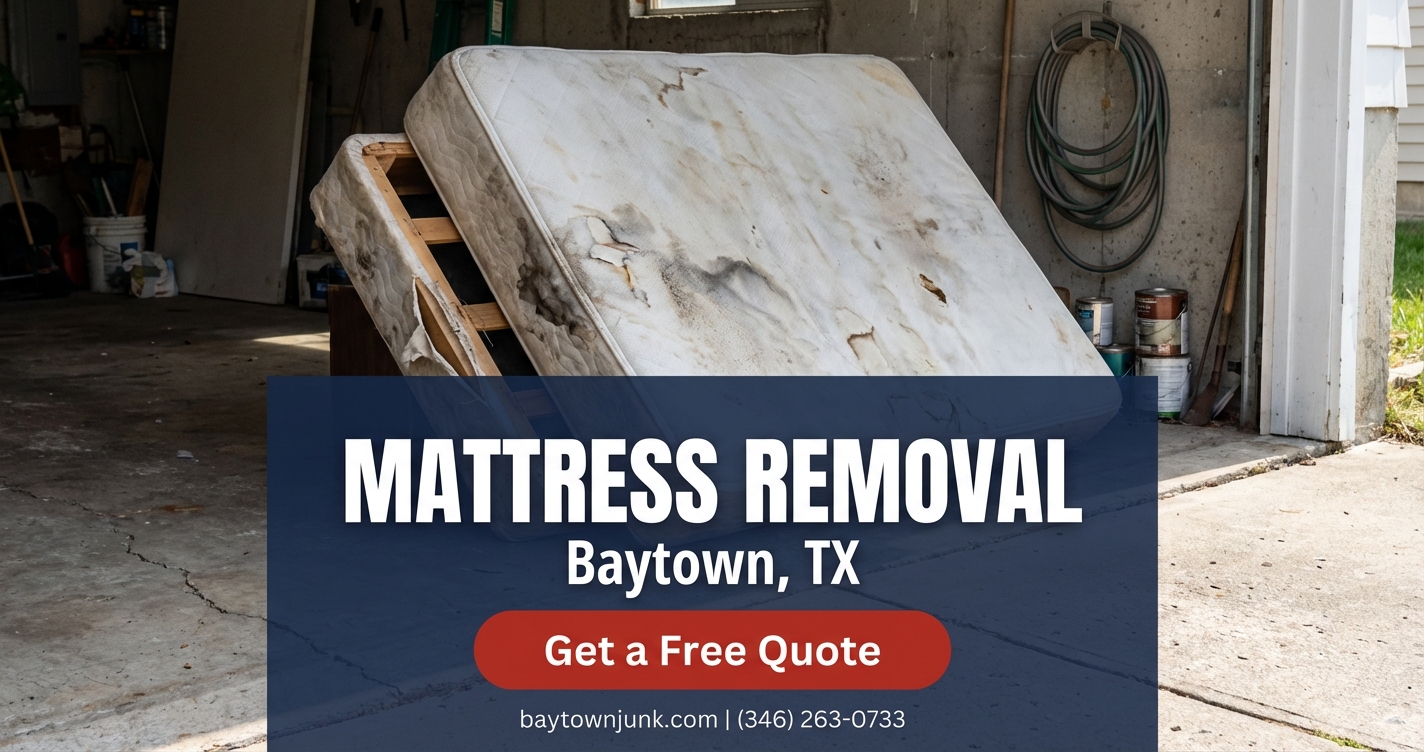 Mattress Removal in Baytown, TX - Fast Pickup and Disposal