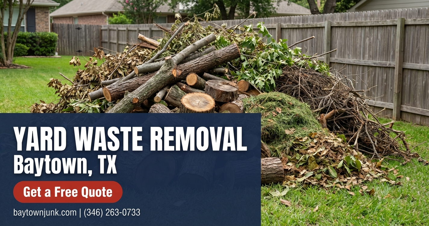 Yard Waste Removal in Baytown, TX - Fast, Affordable, Eco-Friendly